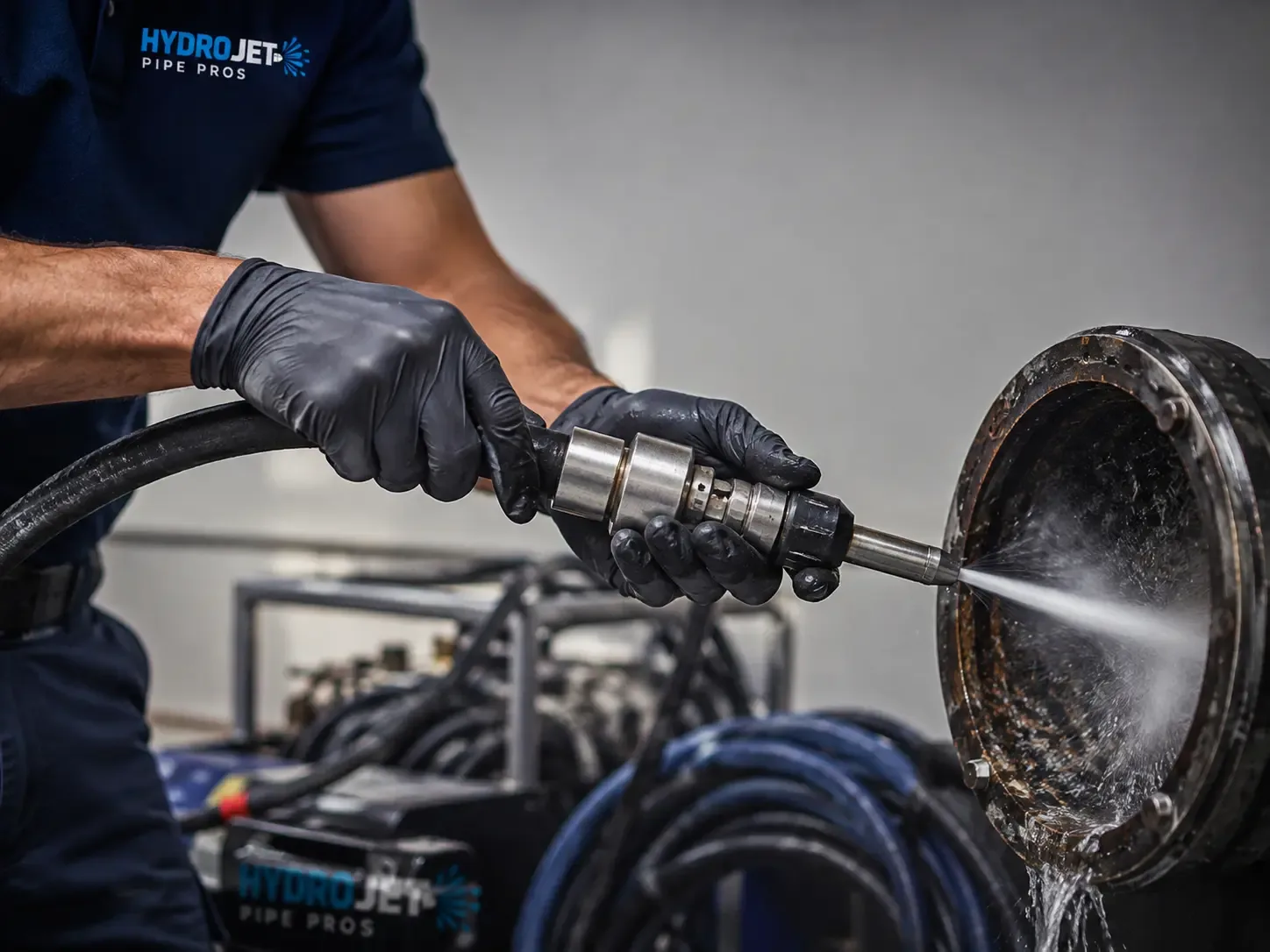 Hydro Jet Pipe Descaling in Loma Mar, CA